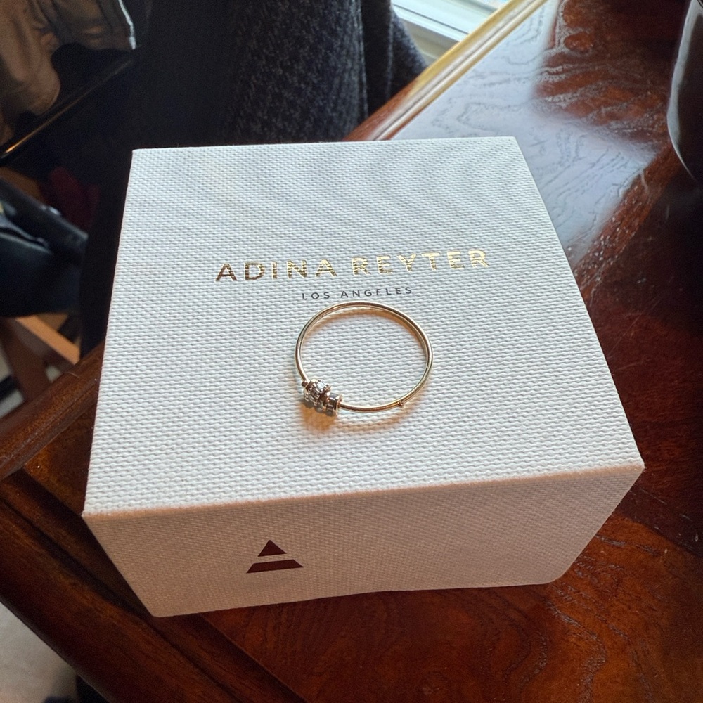 Adina Reyter Gold Ring with Diamond Accent - Picture 4 of 7